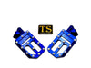 Custom Aluminum Foot Pegs w/ Titanium Grips for Talaria and Altis