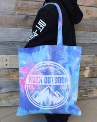 Vixen Outdoor Tie Dye Canvas Tote - Candy - LiveTheGnar