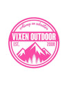Vixen Outdoor Vinyl Decal 6" x 6" - LiveTheGnar