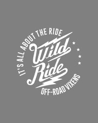 Wild Ride Decal 6" x 6" - LiveTheGnar