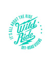 Wild Ride Decal 6" x 6" - LiveTheGnar