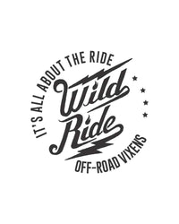 Wild Ride Decal 6" x 6" - LiveTheGnar