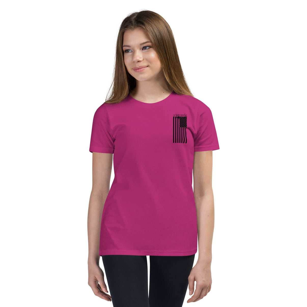 Youth Desert Nation T-Shirt - Dark Pink Race Desert