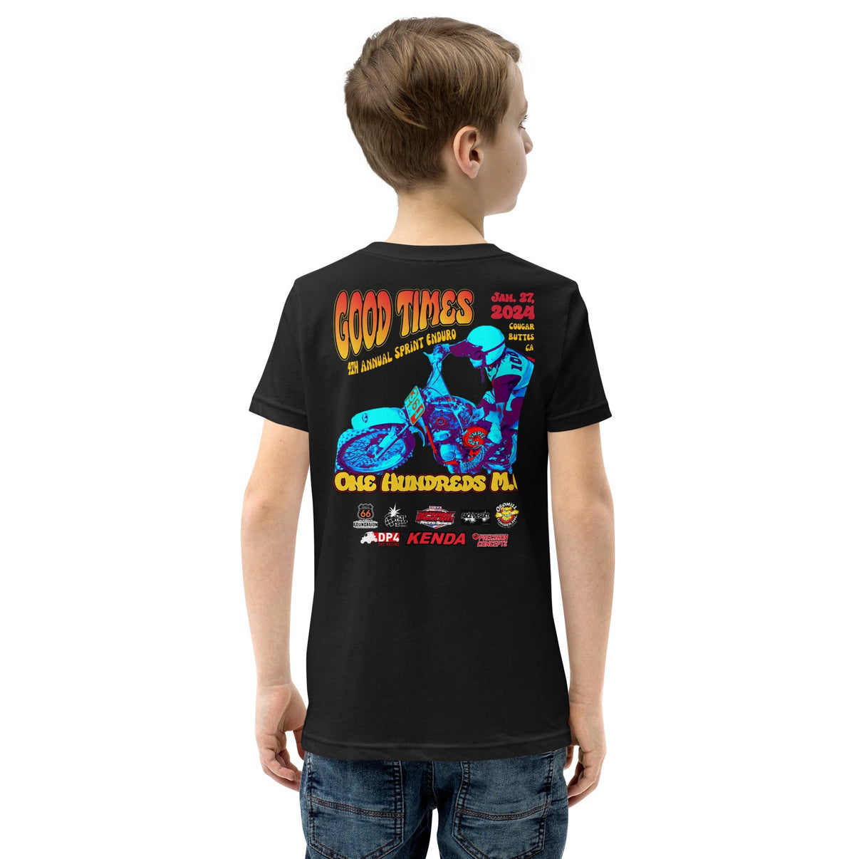 2024 Good Times Sprint Enduro 100s MC Event Shirt - Youth T-Shirt Race Desert