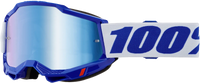 100% Accuri 2 Goggle Blue Mirror Blue Lens 100%