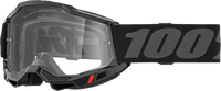 100% Accuri 2 Otg Goggle Black Clear Lens 100%