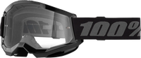 100% Strata 2 Goggle Black Clear Lens 100%