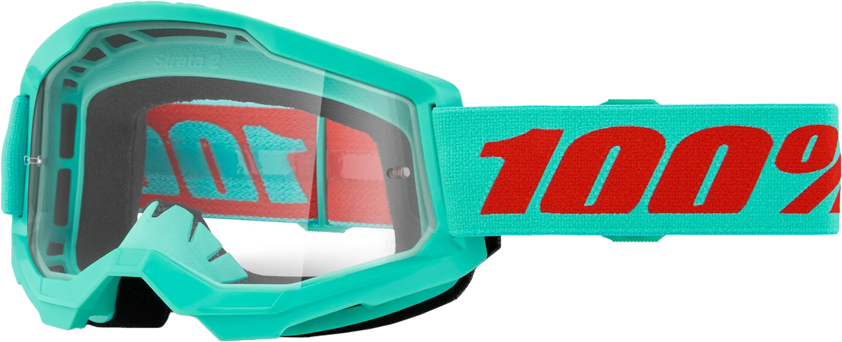 100% Strata 2 Goggle Maupiti Clear Lens 100%