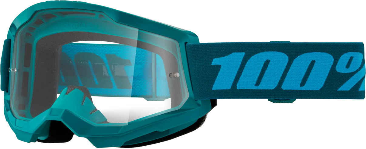 100% Strata 2 Goggle Stone Clear Lens 100%