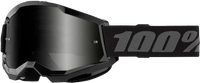 100% Strata 2 Sand Goggle Black Smoke Lens 100%