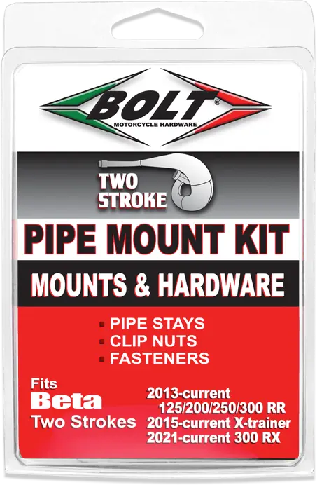 2 Stroke Pipe Mount Kit -  Beta 125cc to 300cc BOLT