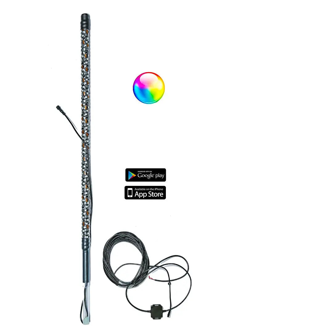 5150 Camp Locator - 187 Style Whip for Flag Poles 5150 Whips