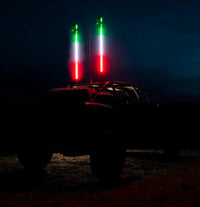 5150 Hyper Whips - Red, White, & Green LED Whip 5150 Whips