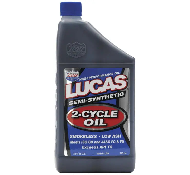 Lucas Oil Semi-Synthetic 2-Cycle Oil - 1 qt. Lucas Oil