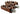 Moto Style Footpeg Set Bronze 2"X3.125" FLO MOTORSPORTS