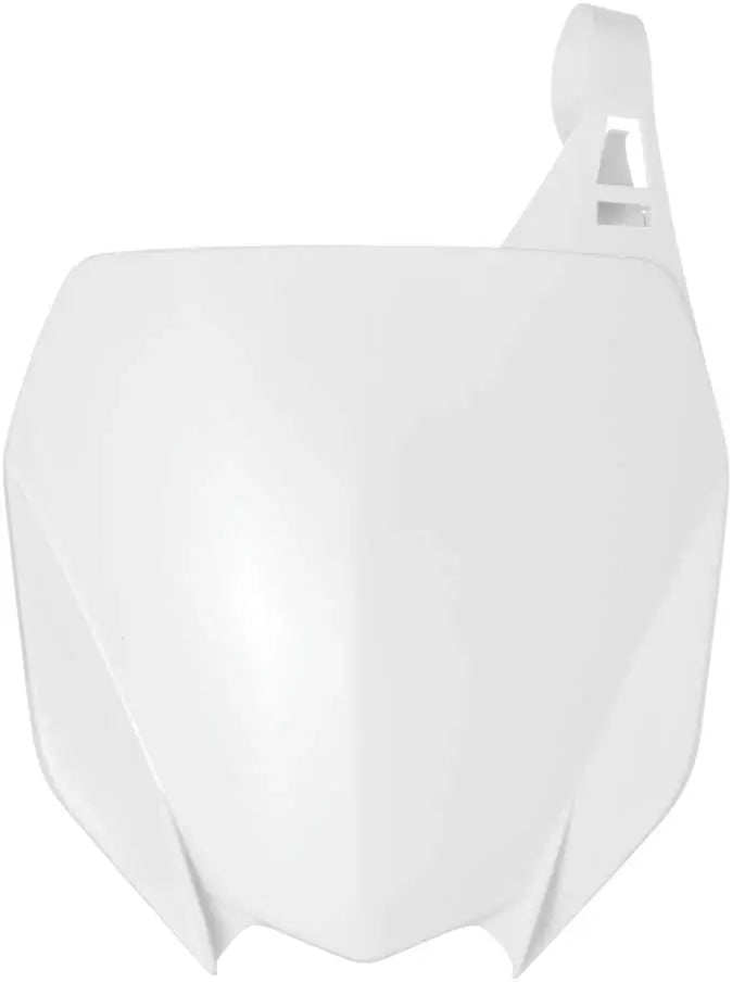 Acerbis Front Number Plate - White -  for Yamaha Acerbis