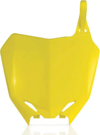 Acerbis Yellow Front Number Plate  - Suzuki RM-Z250 | RM-Z450 | 2008-2018 ACERBIS