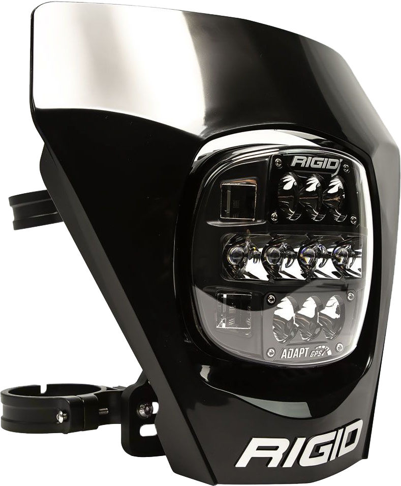 Adapt Xe Number Repl Plate Black RIGID