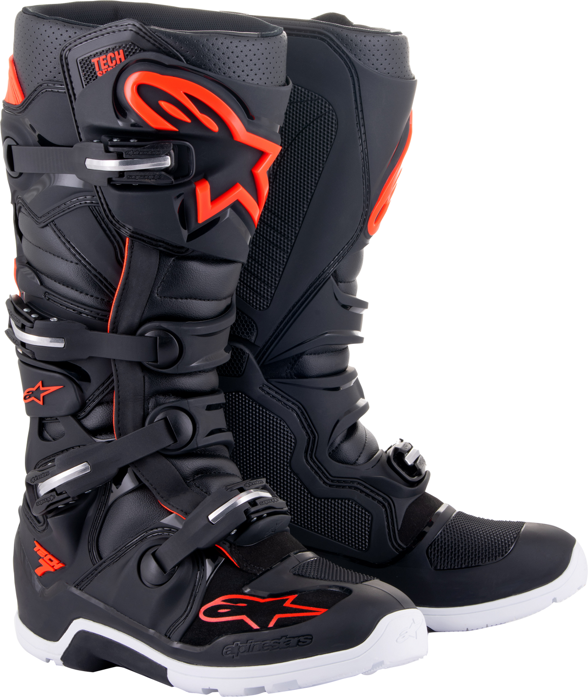 Alpinestars Tech 7 Enduro Black/Red Boots ALPINESTARS