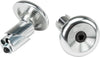 Aluminum Bar End Plugs Silver ODI
