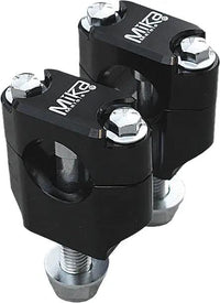 Bar Clamps Rubber Mounted 7/8" Blk MIKA METALS