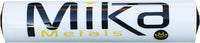 Bar Pad Injection Molded 9.75" Big Bike Wht MIKA METALS