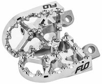Bmx Style Footpegs Chrome FLO MOTORSPORTS