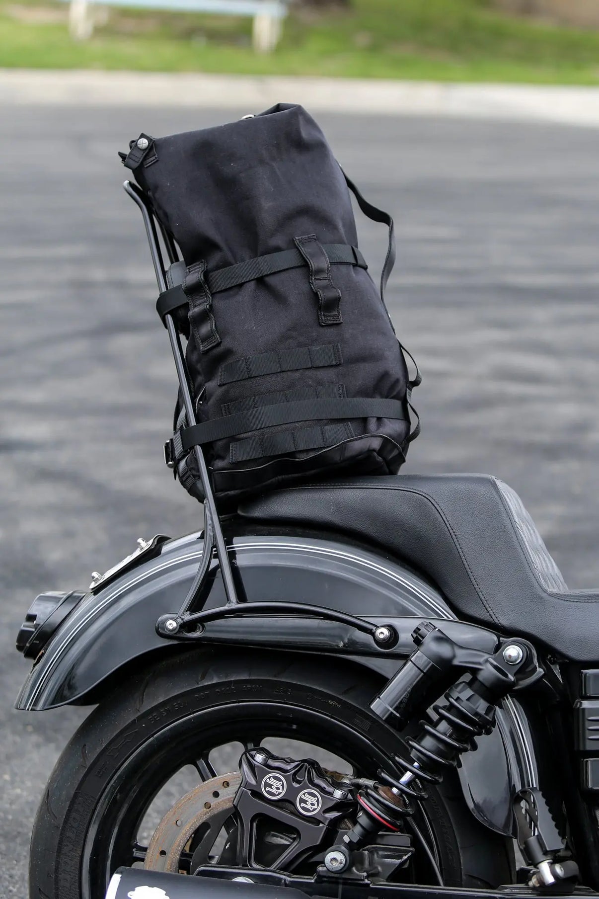 Burley Sissy Bar Bag - Black BURLY BRAND