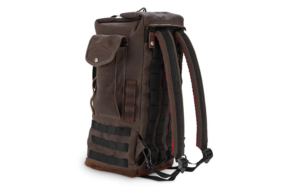 Burley Sissy Bar Bag - Dark Oak BURLY BRAND