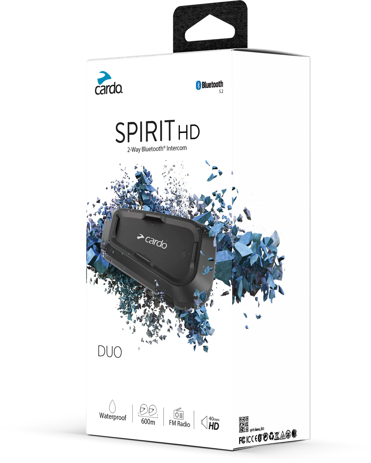 Cardo Spirit HD Bluetooth Headset Duo CARDO