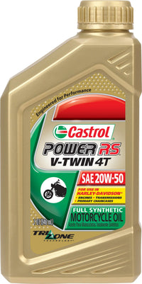 Castrol Power RS V-Twin 4t Synthetic Oil - 20w50 1 Qt CASTROL
