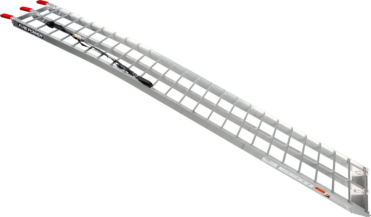 Curved Aluminum Ramp 88" X 12" One Piece FIRE POWER