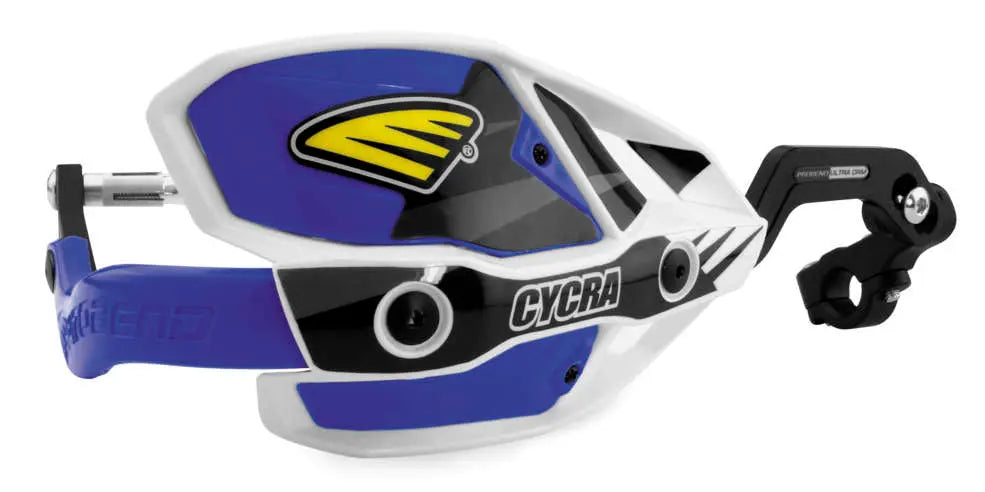 Cycra Probend Ultra CRM Blue & White Handguards - 7/8th" Clamp Cycra