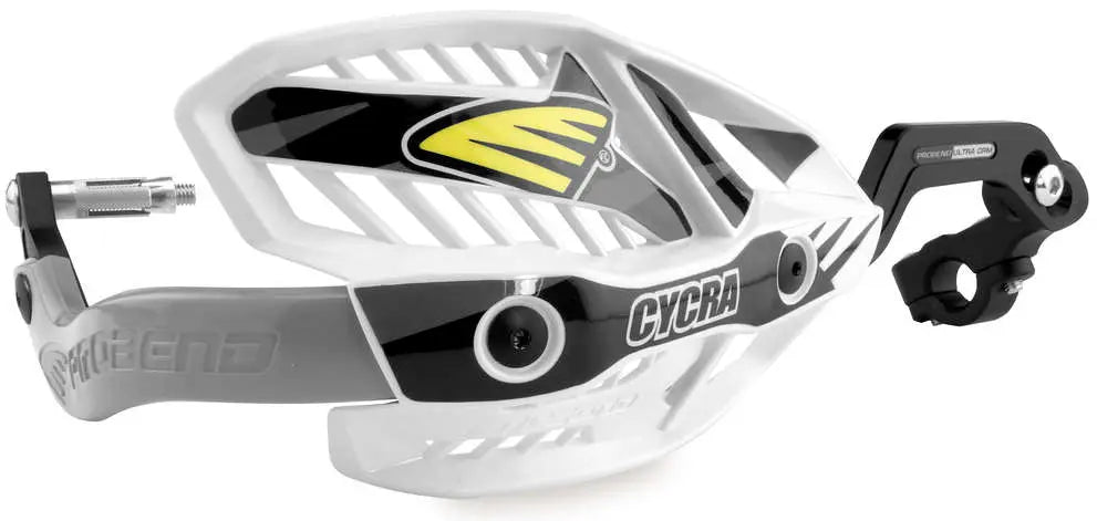 Cycra Probend Ultra CRM Grey & White Hand Guards - 1 1/8th" Clamp Cycra