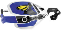 Cycra Probend Ultra CRM White & Blue Hand Guards - 1 1/8th" Clamp Cycra