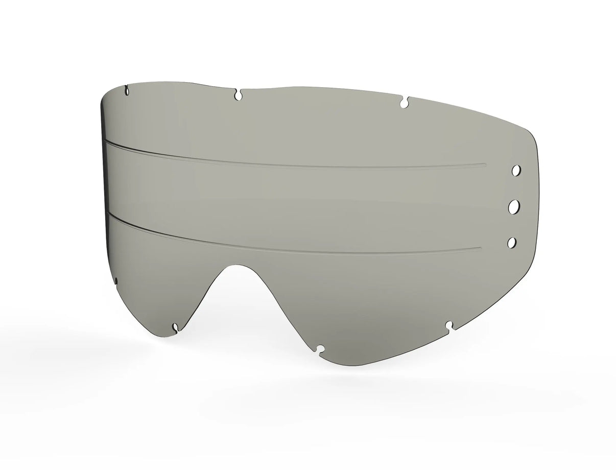 EKS Go X Zip Off Rain Lens Smoke - Replacement Lens EKS BRAND