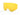 EKS Go X Zip Off Rain Lens Yellow - Replacement Lens EKS BRAND