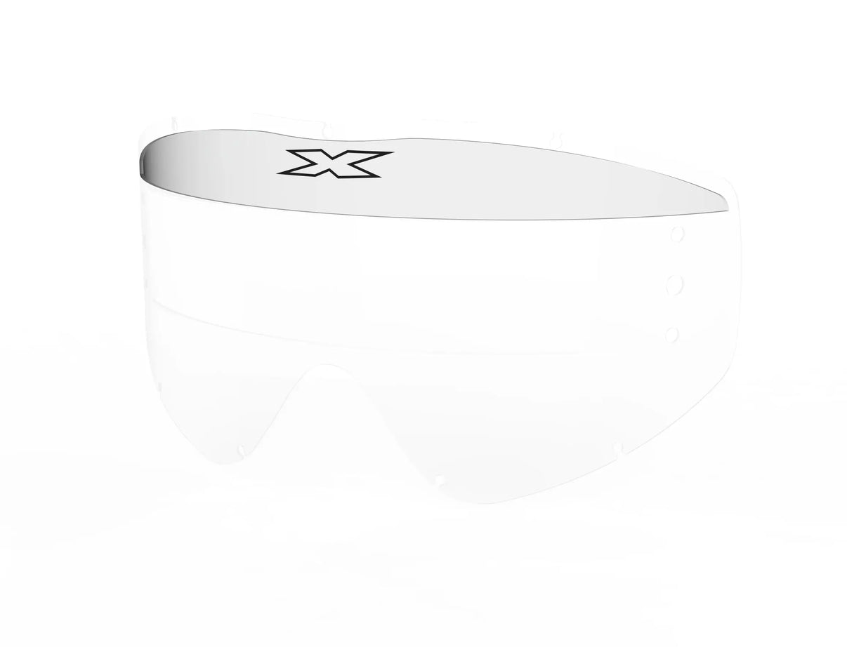 EKS Xl Mud Visor Clear 3/Pk EKS BRAND