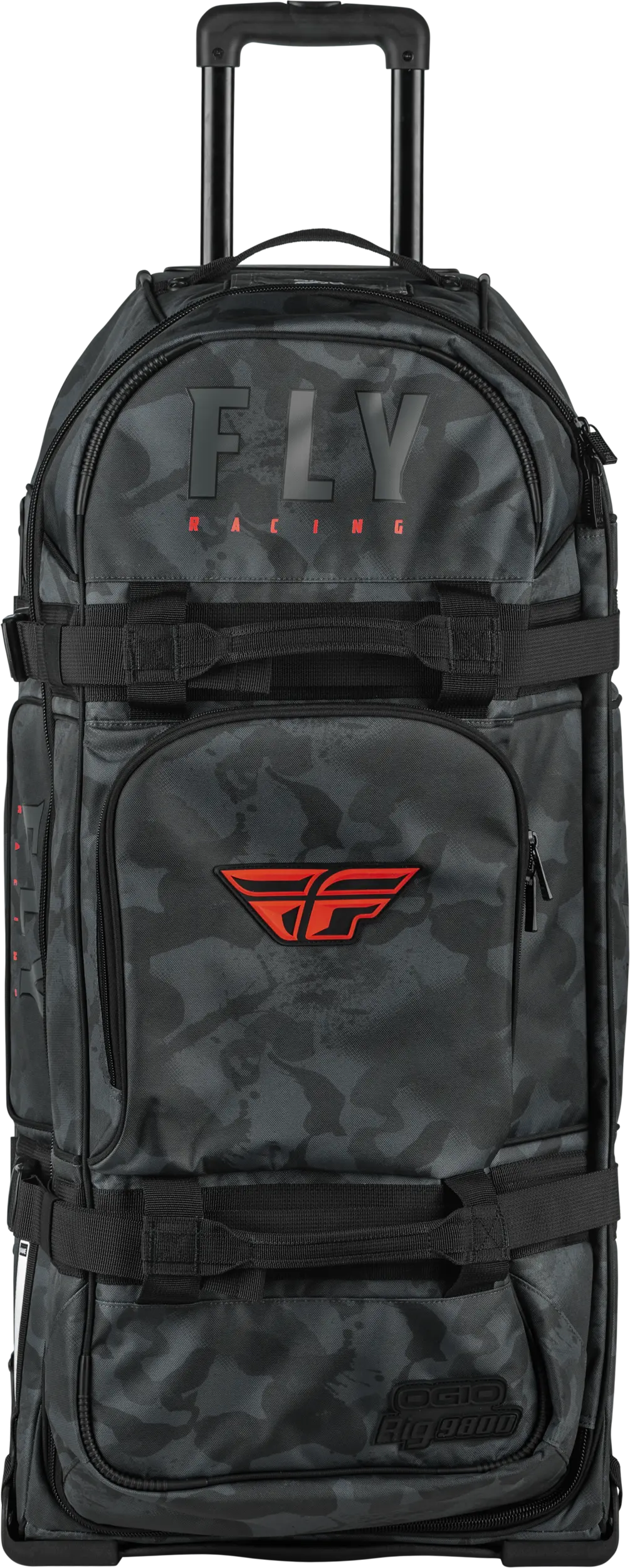 FLY Ogio Rig 9800 Gear Bag Black/Grey Camo - Motocross Gear Bag FLY RACING