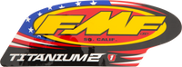 FMF 2 Stroke Titanium 2 Decal FMF