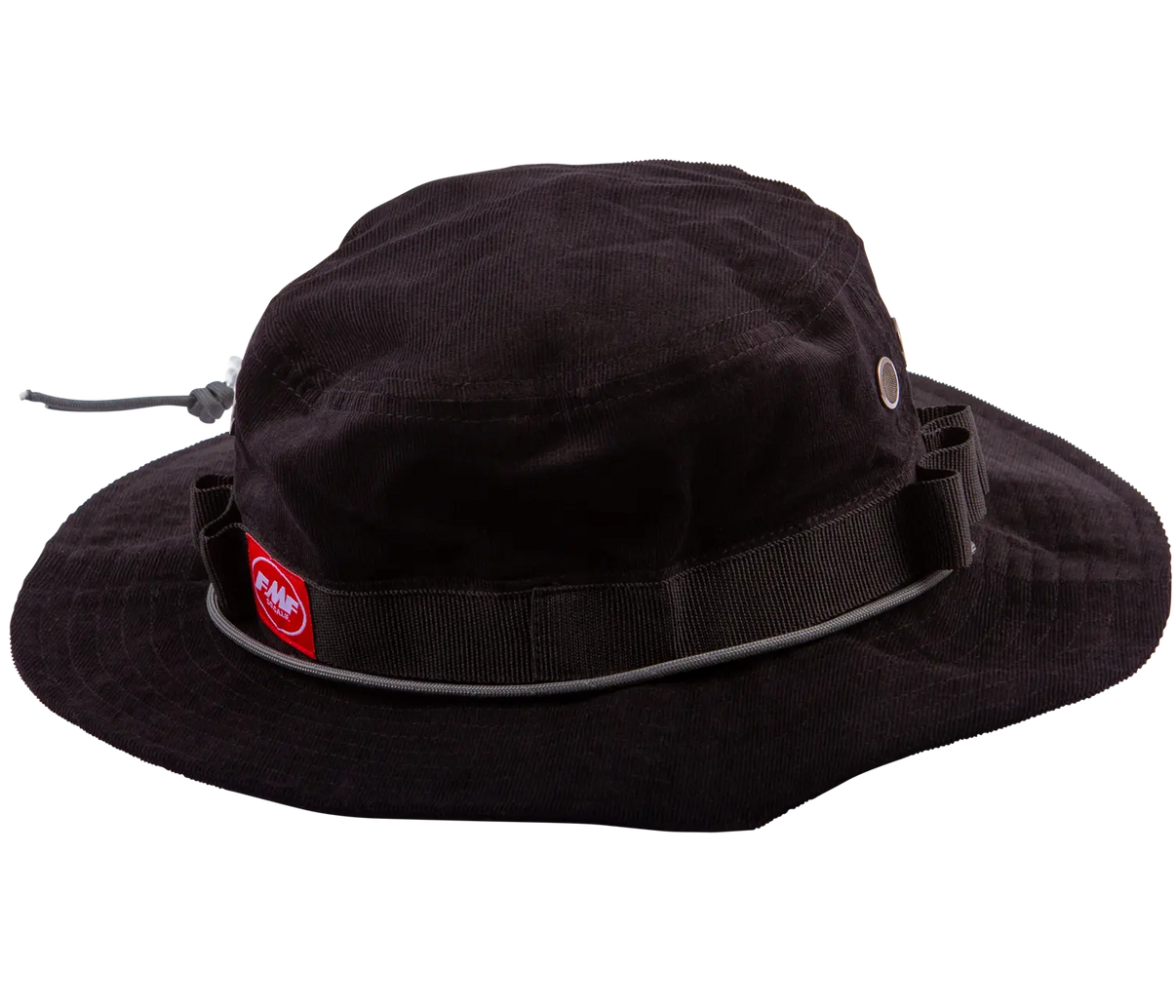 FMF Cord Bucket Hat Black FMF