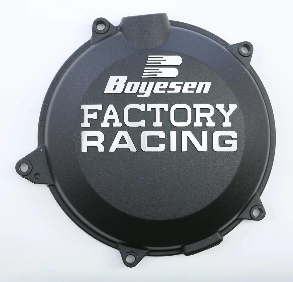 Factory Racing Clutch Cover Black BOYESEN