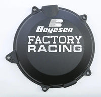 Factory Racing Clutch Cover Black BOYESEN