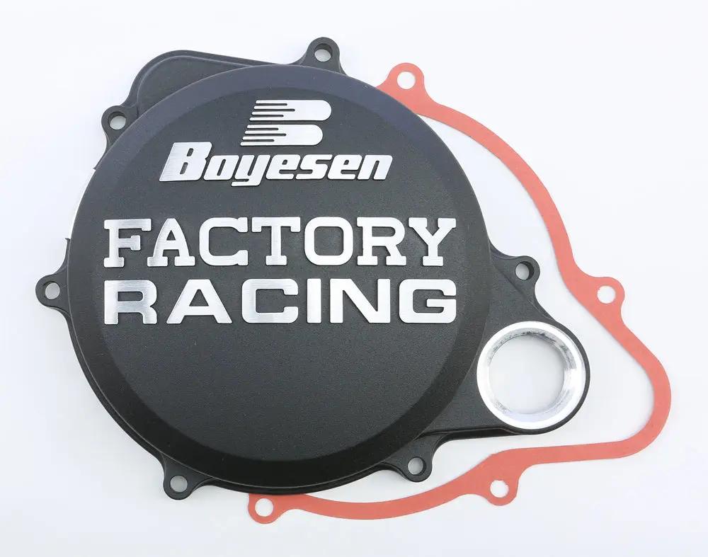 Factory Racing Clutch Cover Black BOYESEN