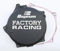 Factory Racing Clutch Cover Black BOYESEN