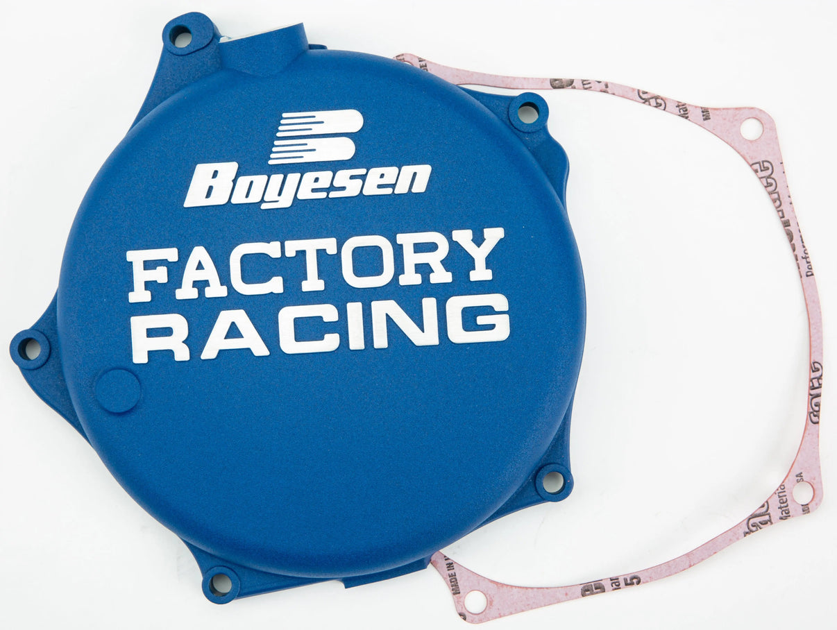 Factory Racing Clutch Cover Blue BOYESEN