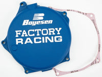 Factory Racing Clutch Cover Blue BOYESEN