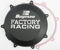 Factory Racing Clutch Cover Kaw Black BOYESEN
