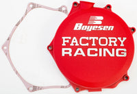 Factory Racing Clutch Cover Red BOYESEN