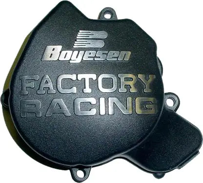 Factory Racing Ignition Cover Black BOYESEN